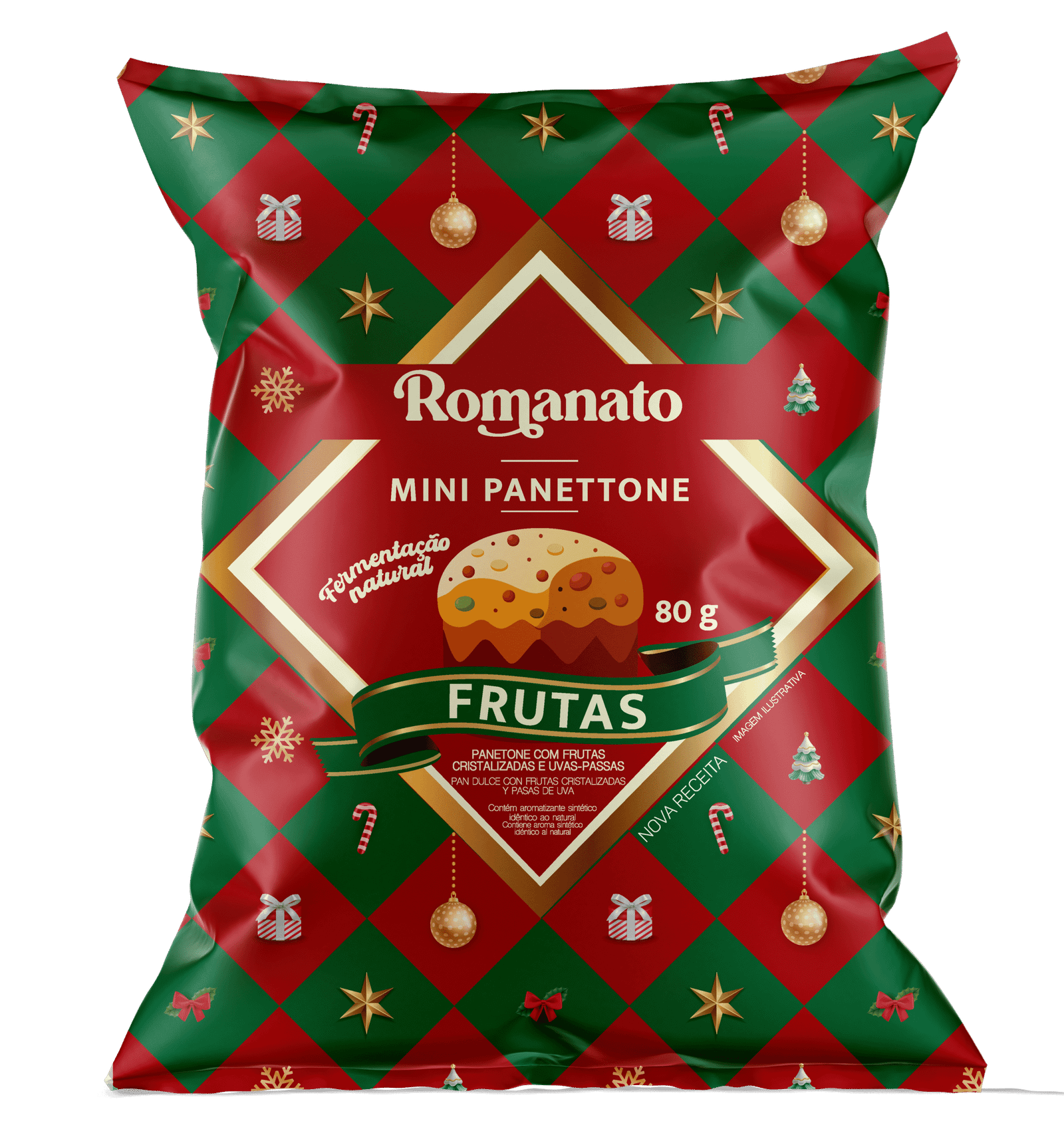 Panettone Frutas 80g