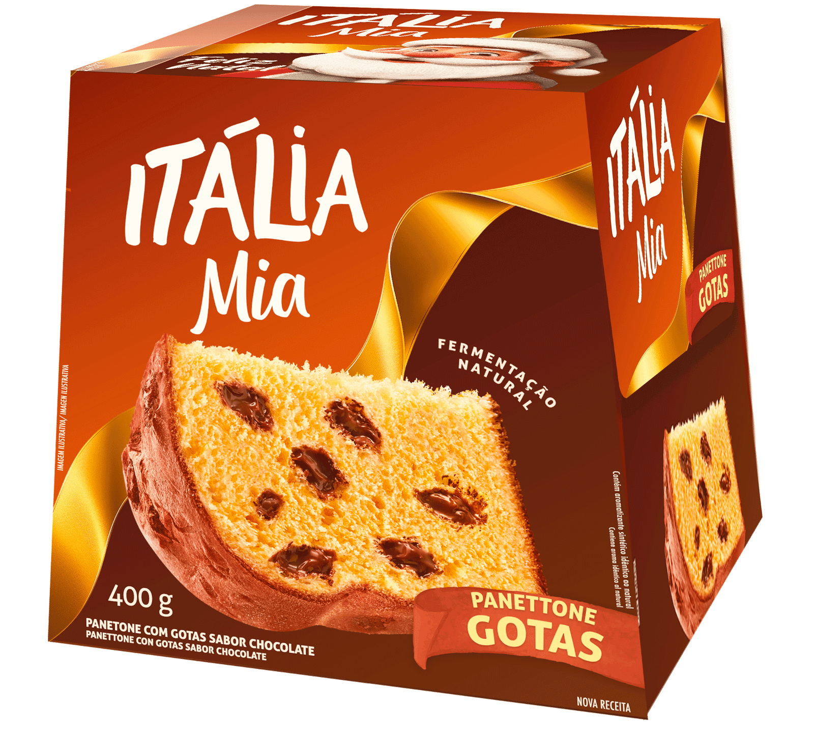 Panettone Chocolate Itália Mia