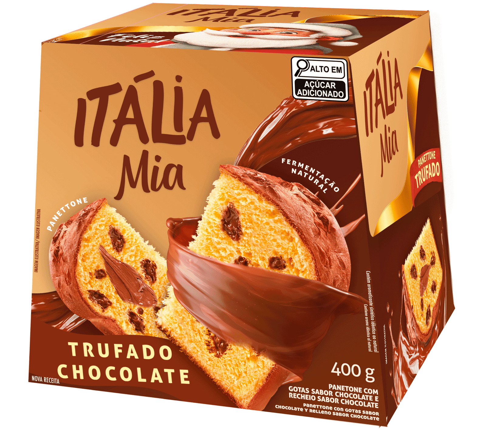 Panettone Trufado Itália Mia