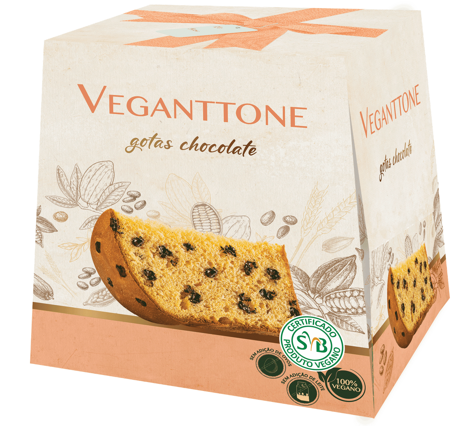 Panettone Vegano Chocolate 300g