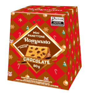 Panettone Chocolate Cx 80g