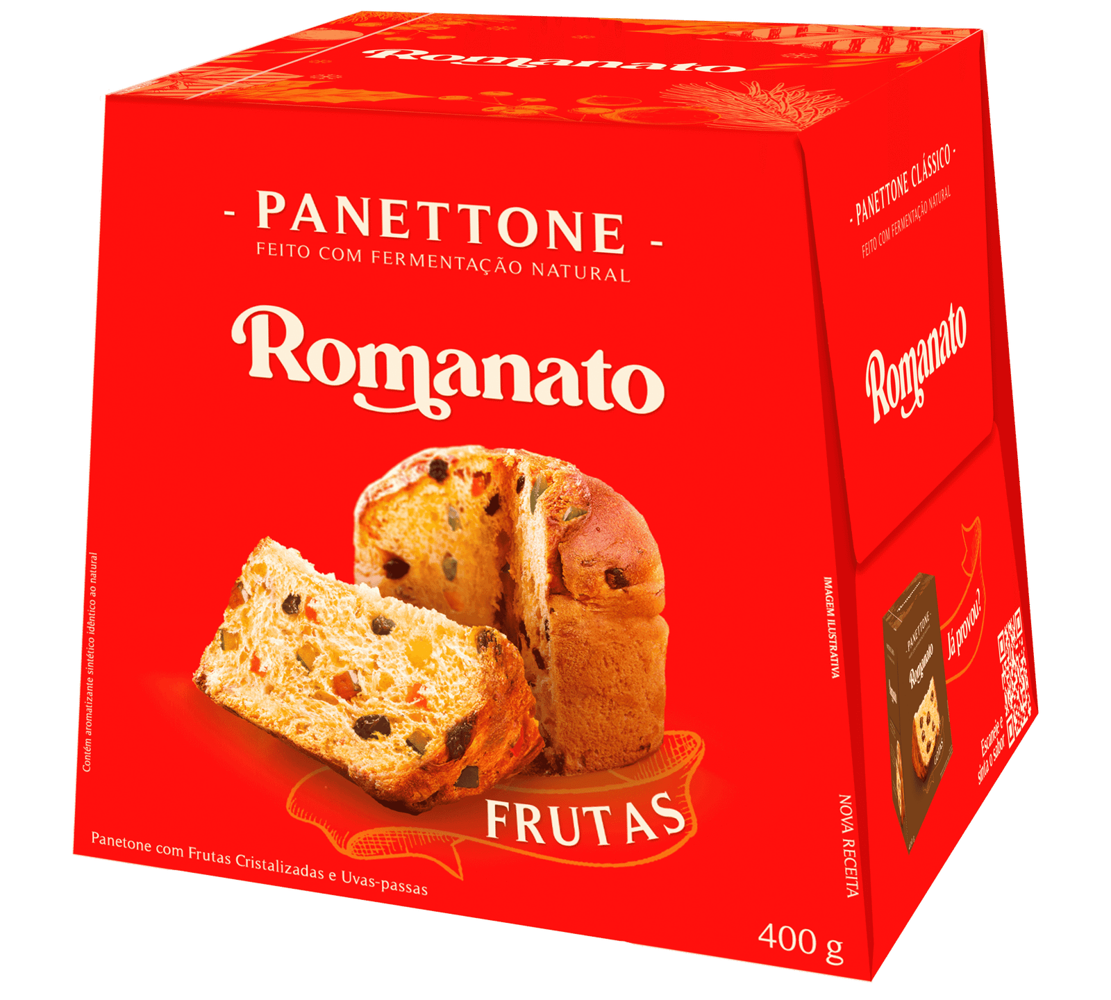 Panettone Frutas 400g