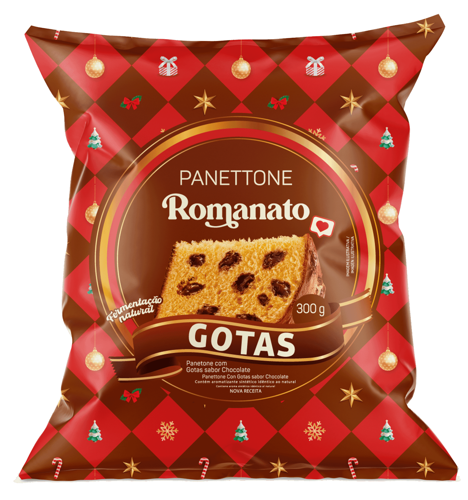 Panettone Flowpack Chocolate 300g