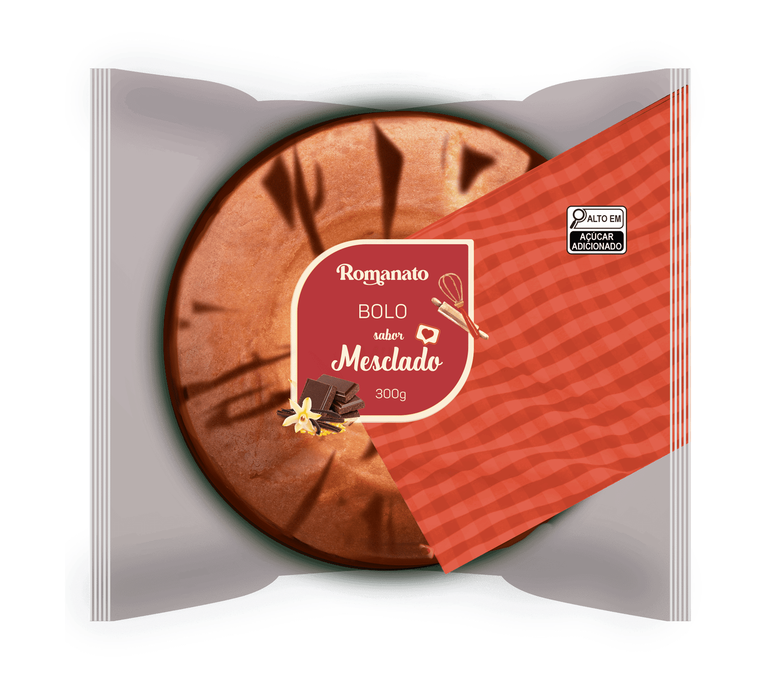 Bolo Mesclado 300g