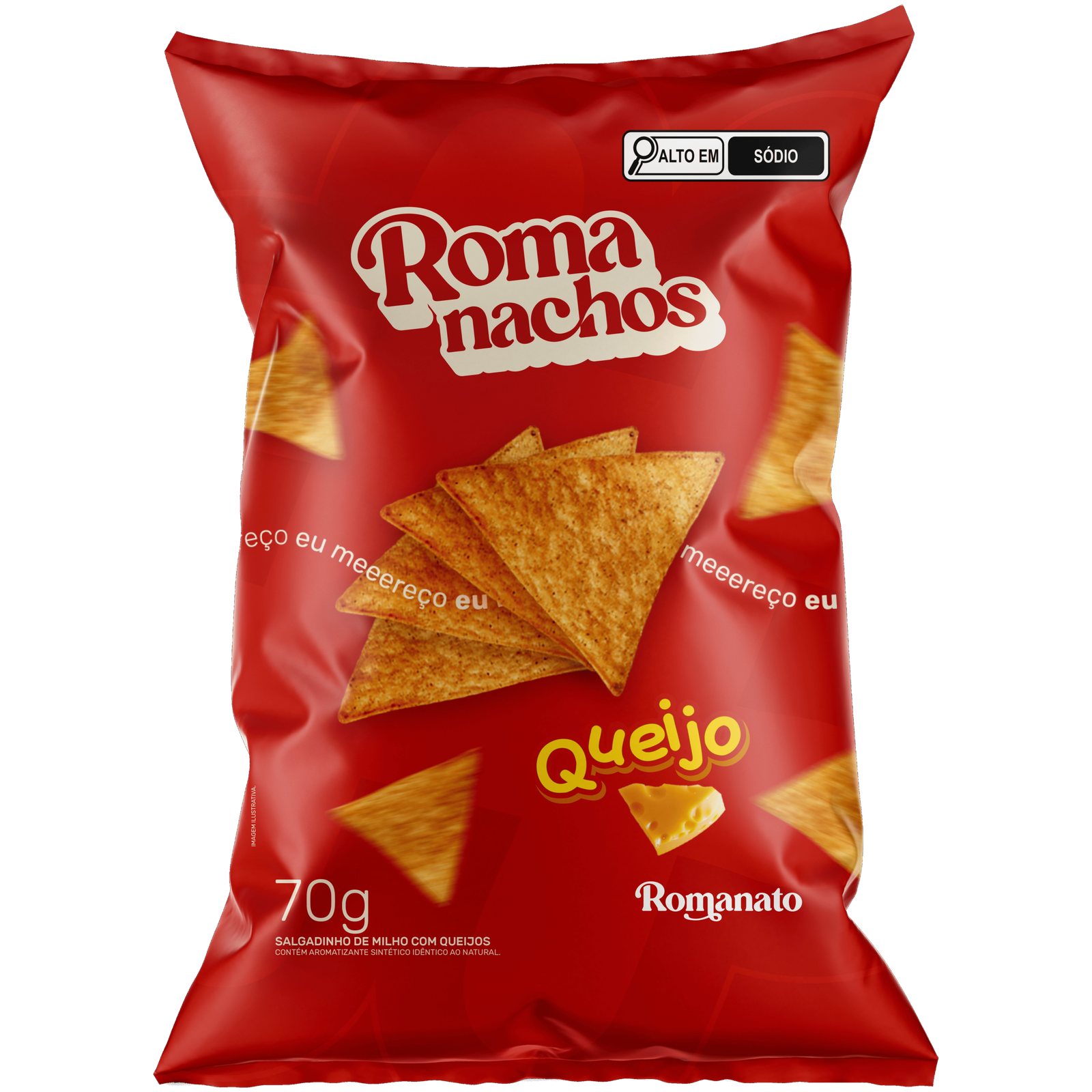 Tortilha Queijo Nacho 70g