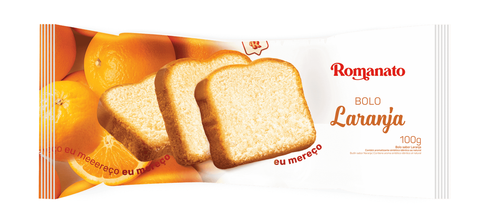 Bolo 100g Sabor Laranja
