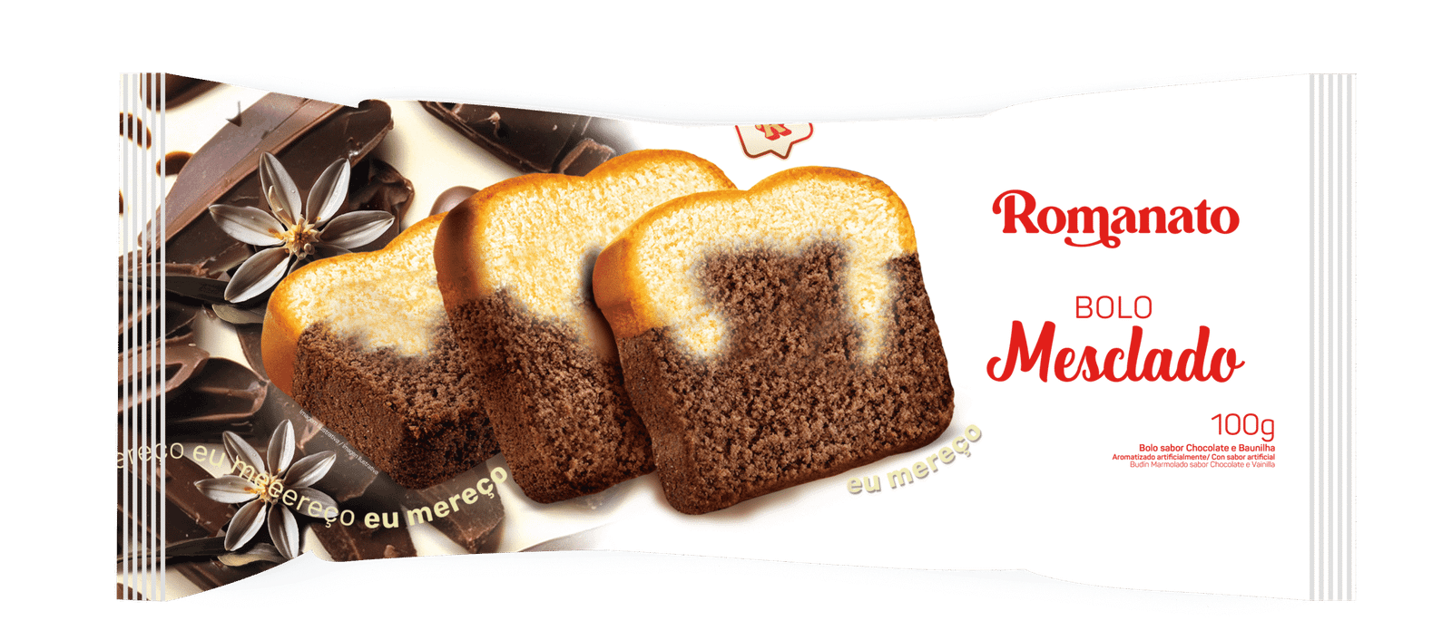 Bolo 100g Mesclado